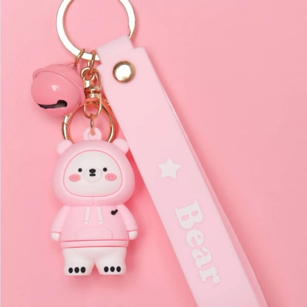 Kawaii Bear Keychain